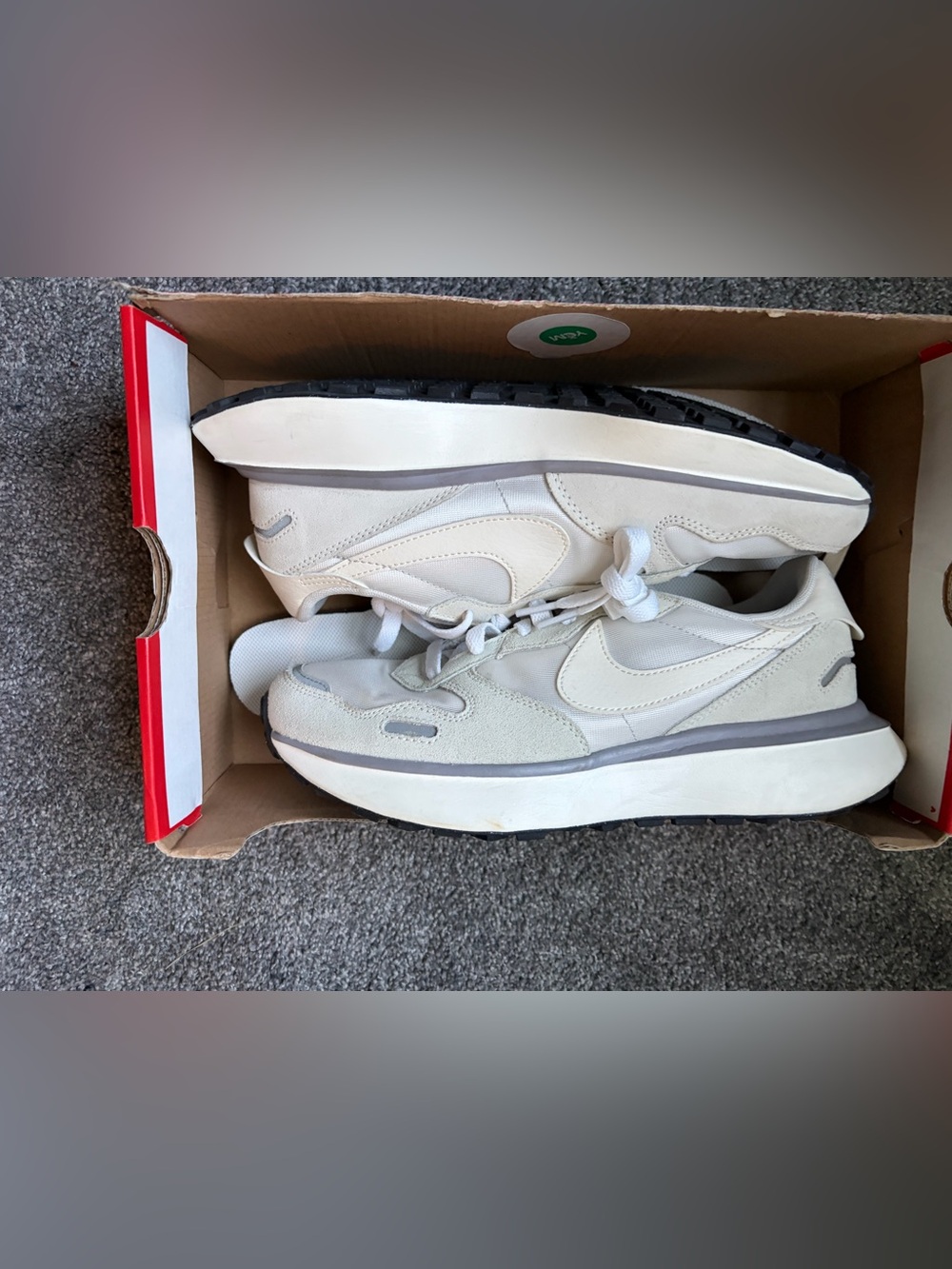 Nike Phoenix Waffle Women’s Size 9 Platinum Tint Sneakers Shoes